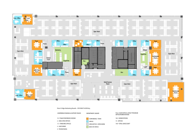 second floor plan