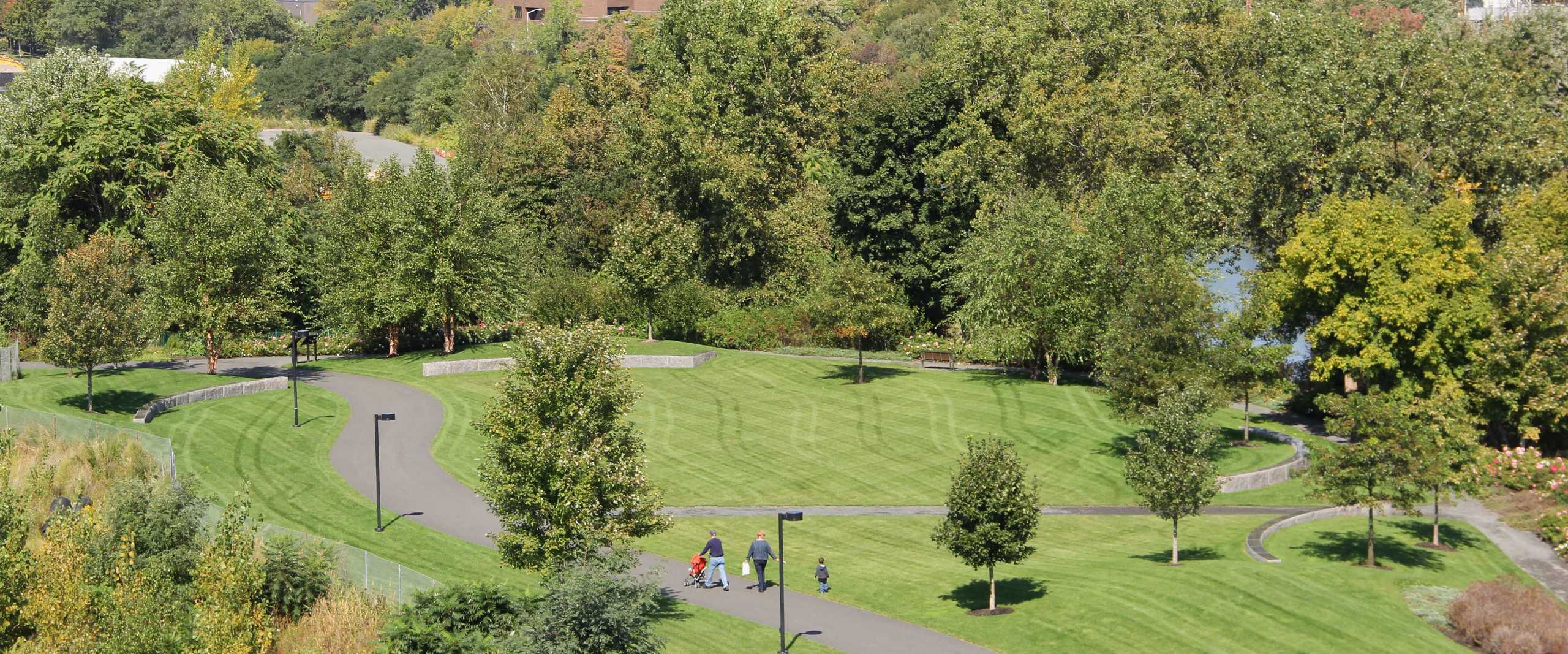 Park aerial view