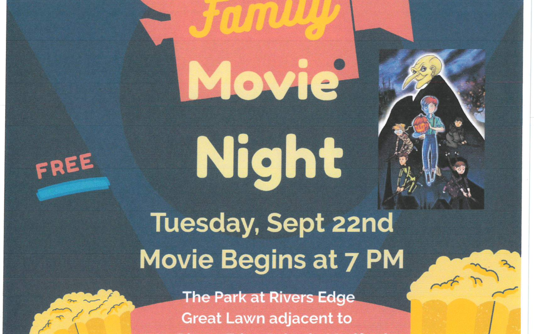Outdoor Family Movie Night Tuesday, September 22, 2026