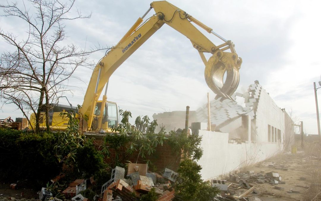 2008 PLA demolishes the last of the original structures on the site