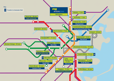 riversedge subway map